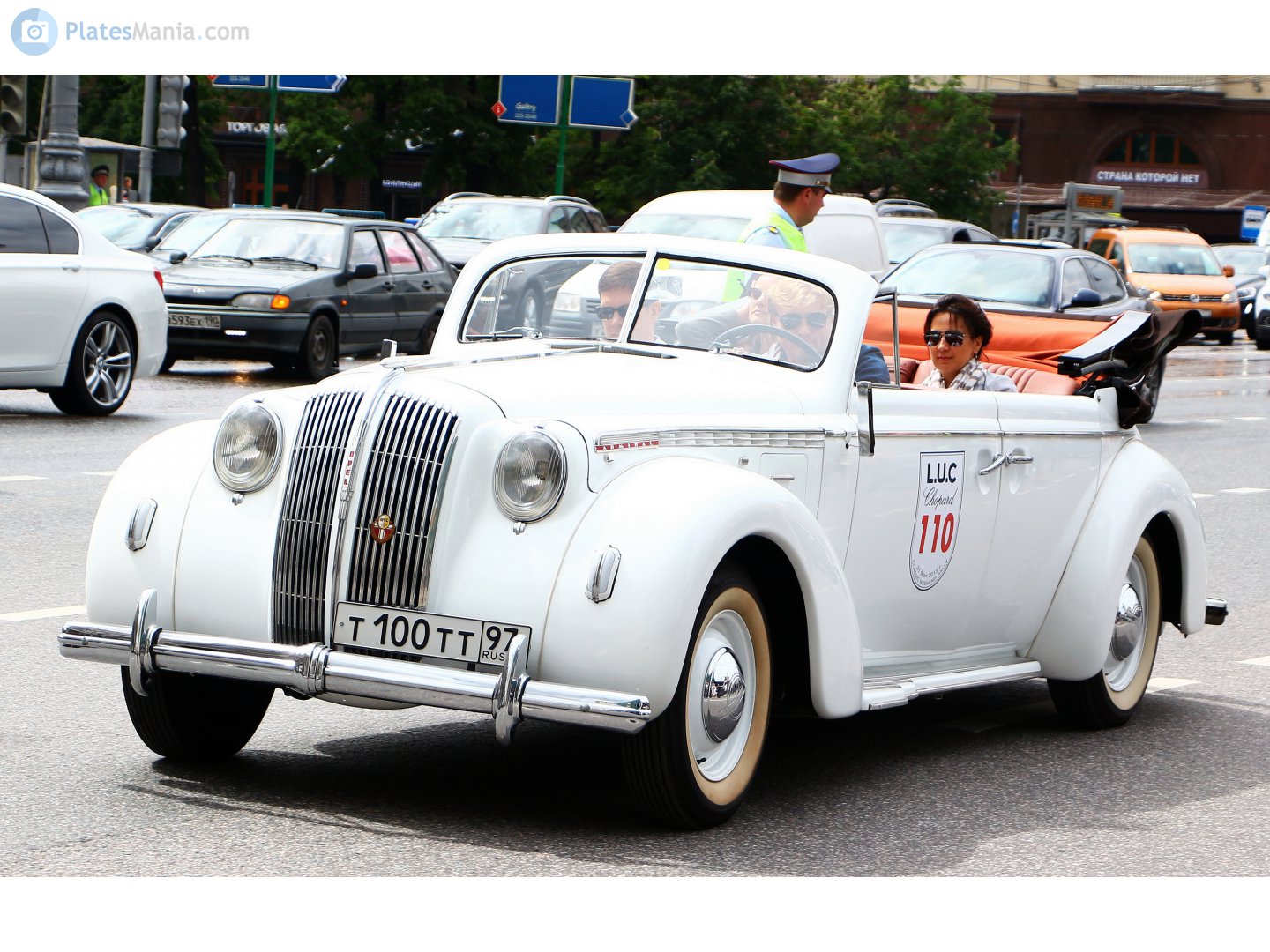 т 100 тт 97, Opel Admiral 3,6 Liter Cabrio, 1937–1939
