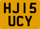 License plate of the United Kingdom, 2001 year system