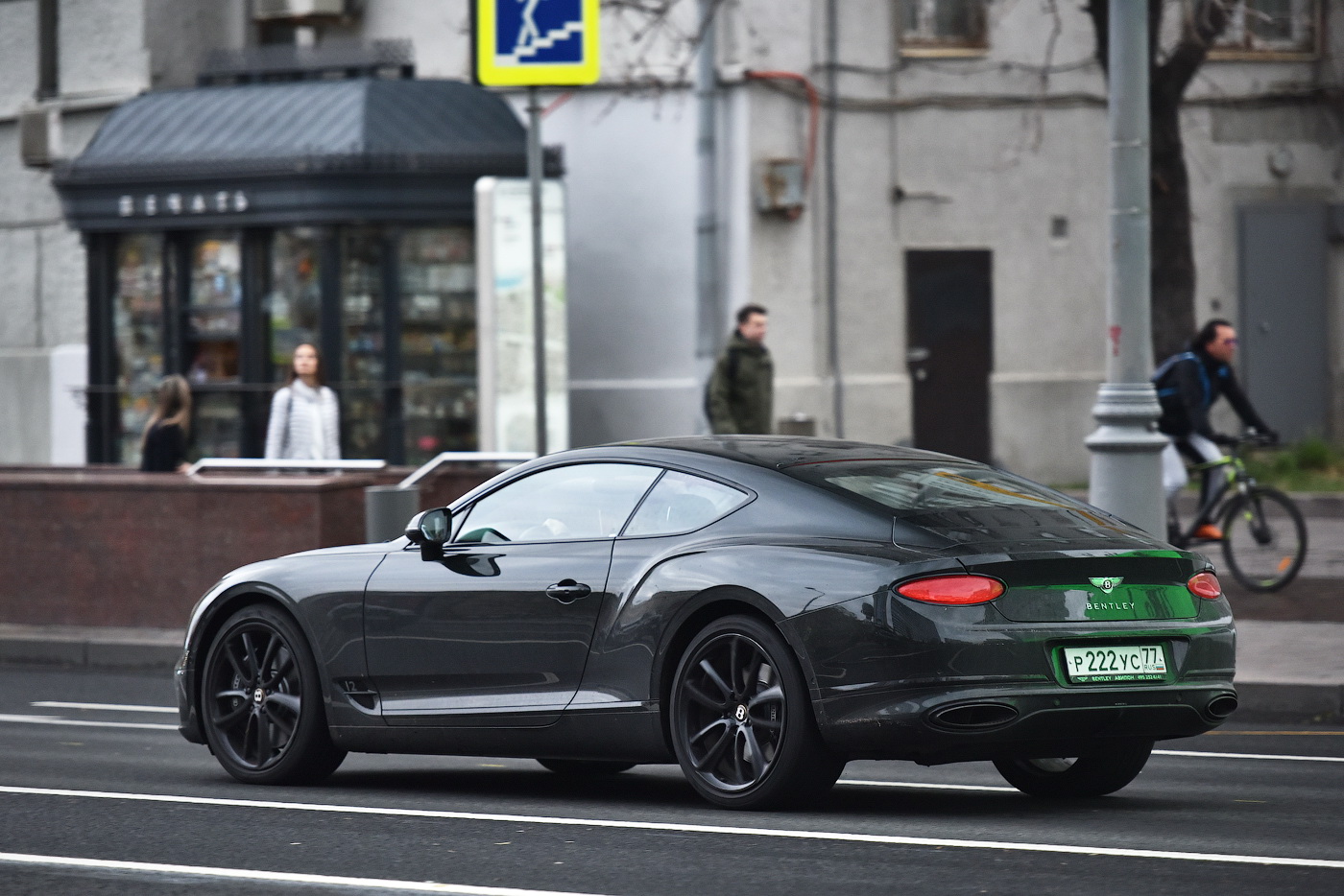 р 222 ус 77, Bentley Continental 6th gen GT, 2018–2024