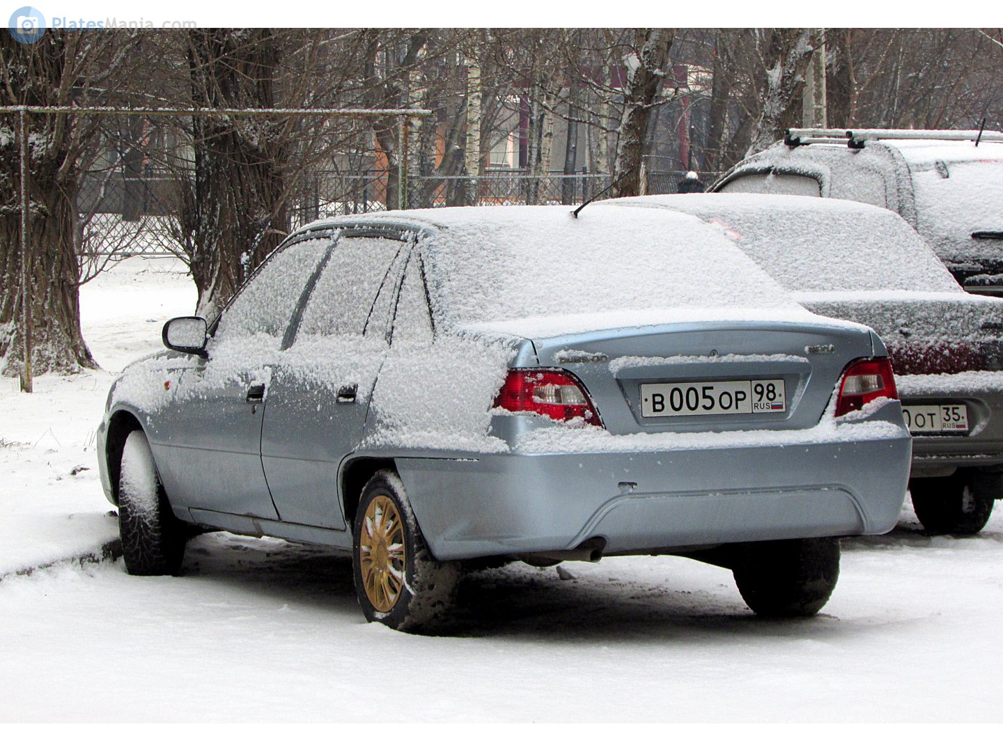 в 005 ор 98, Daewoo Nexia 1st gen Sedan (T-body; CIS-market), facelift, 2008–2016