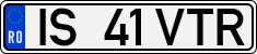 License plate of Romania, Regular plates