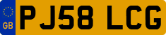 License plate of the United Kingdom, 2001 year system