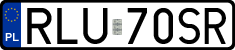 License plates of Poland, Regular car plates