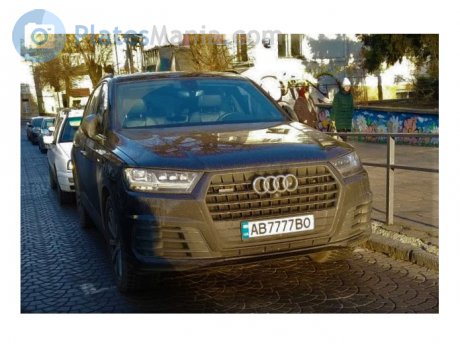 AB 7777 BO, Audi Q7