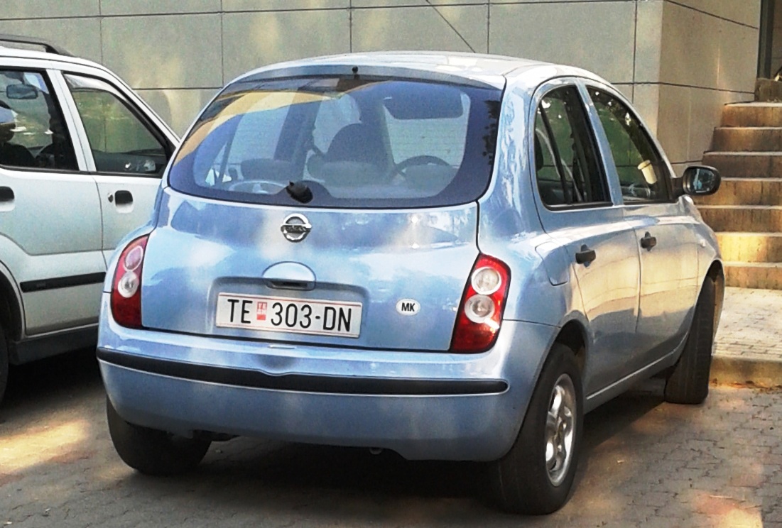 TE 303-DN, Nissan Micra 3rd gen 5-door Hatch (K12), 2002–2010