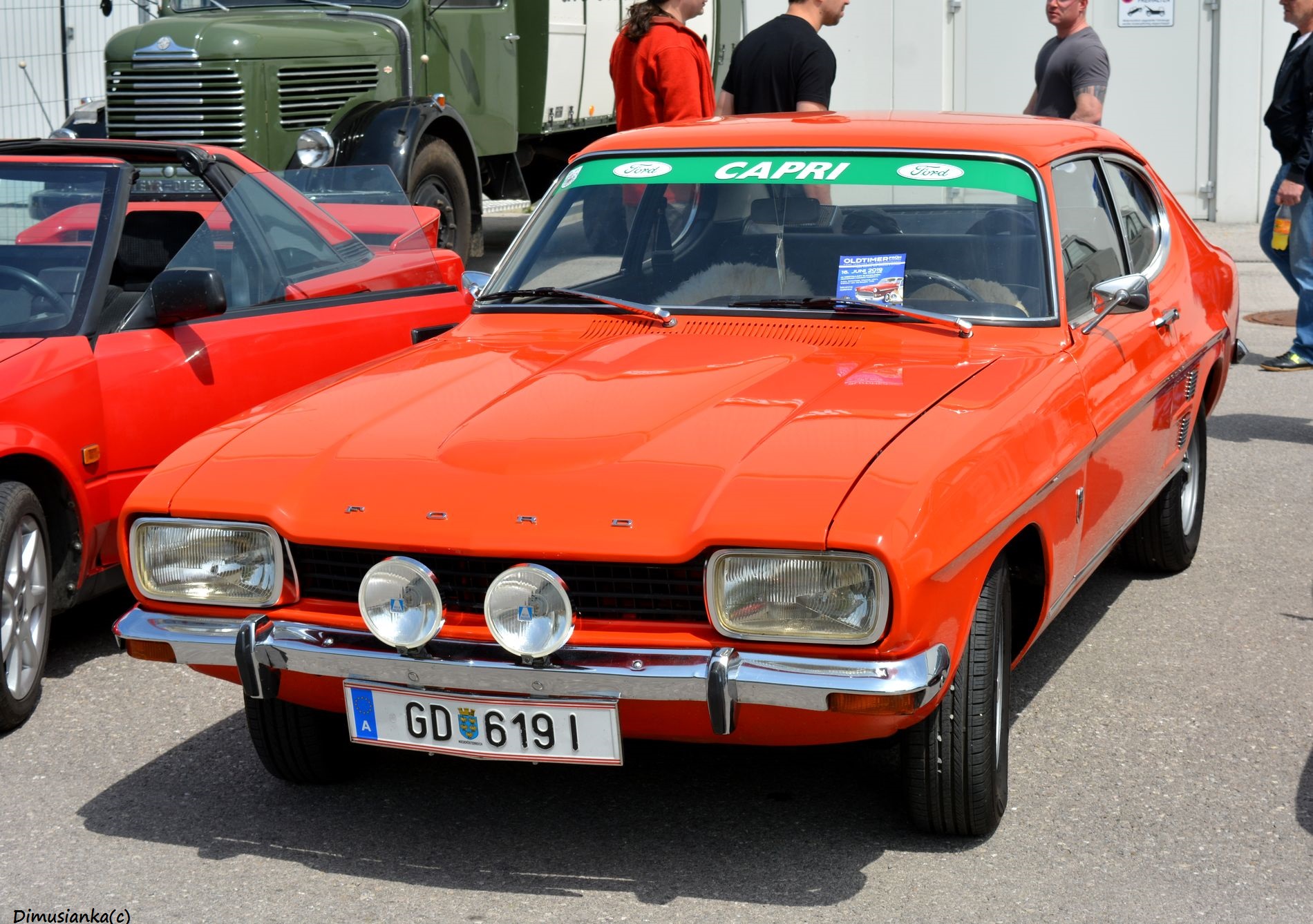 GD 619 I, Ford Capri 1st gen (MkI / ECJ), 1969–1974