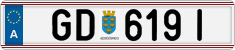 License plate of Austria, Regular plates