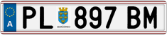 License plate of Austria, Regular plates