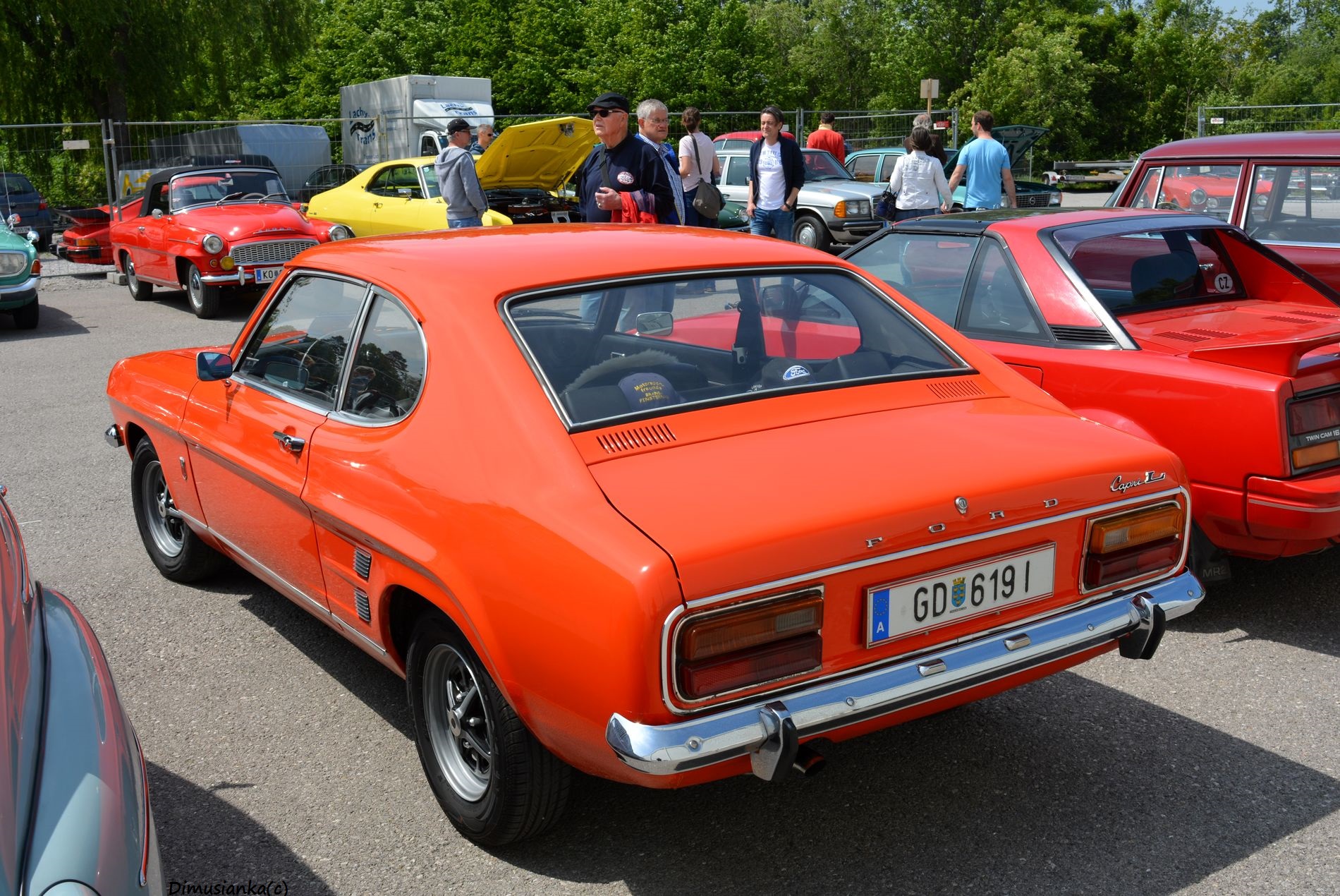GD 619 I, Ford Capri 1st gen (MkI / ECJ), 1969–1974