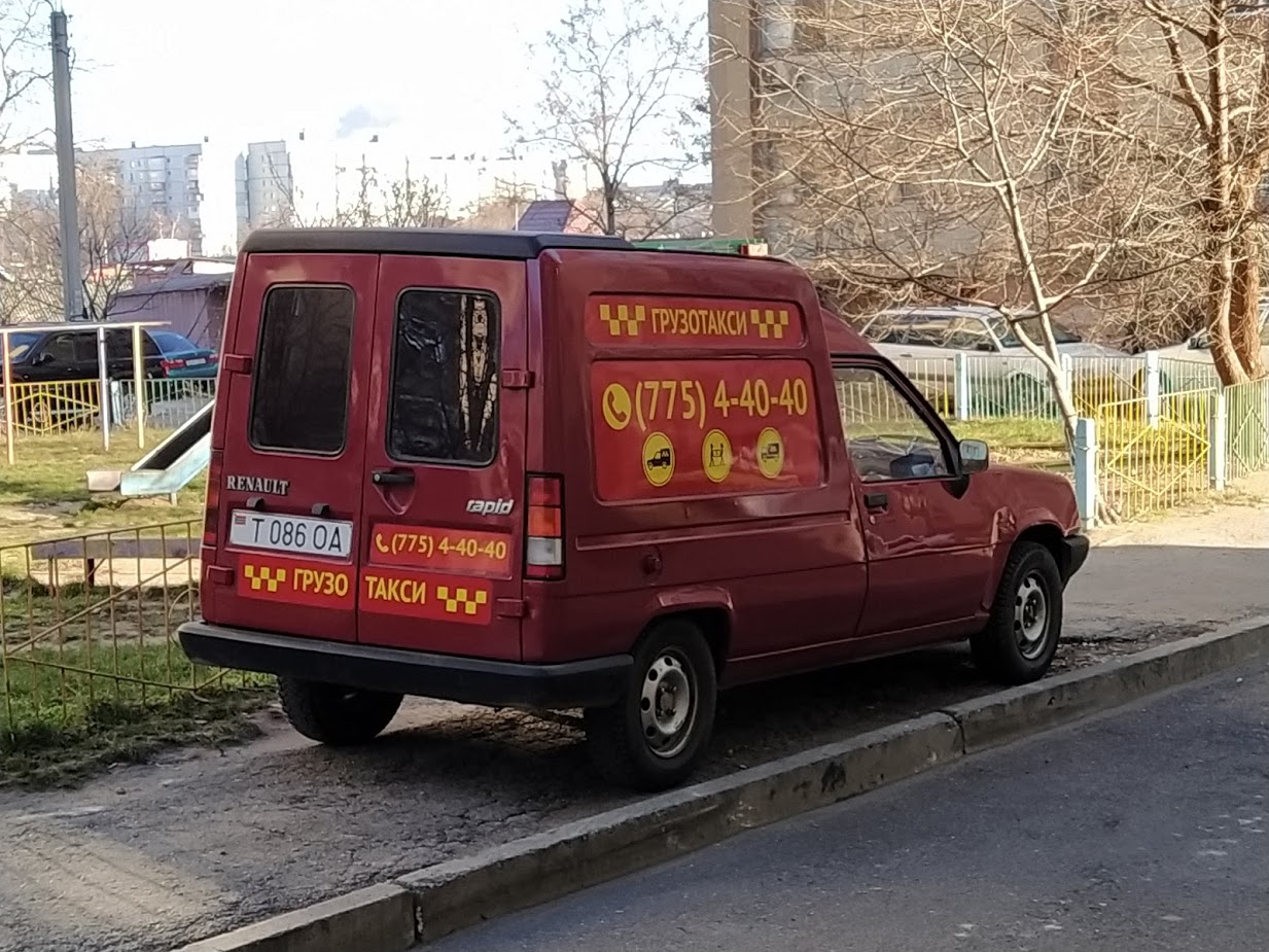 T 086 OA, Renault Rapid 1st gen (F40/K40), 1985–2000