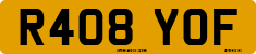License plate of the United Kingdom, 1983 year system