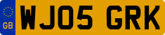 License plate of the United Kingdom, 2001 year system