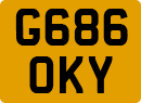 License plate of the United Kingdom, 1983 year system