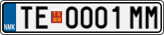 License plate of North Macedonia, Regular plates (2012)