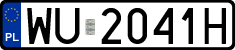 License plates of Poland, Regular car plates