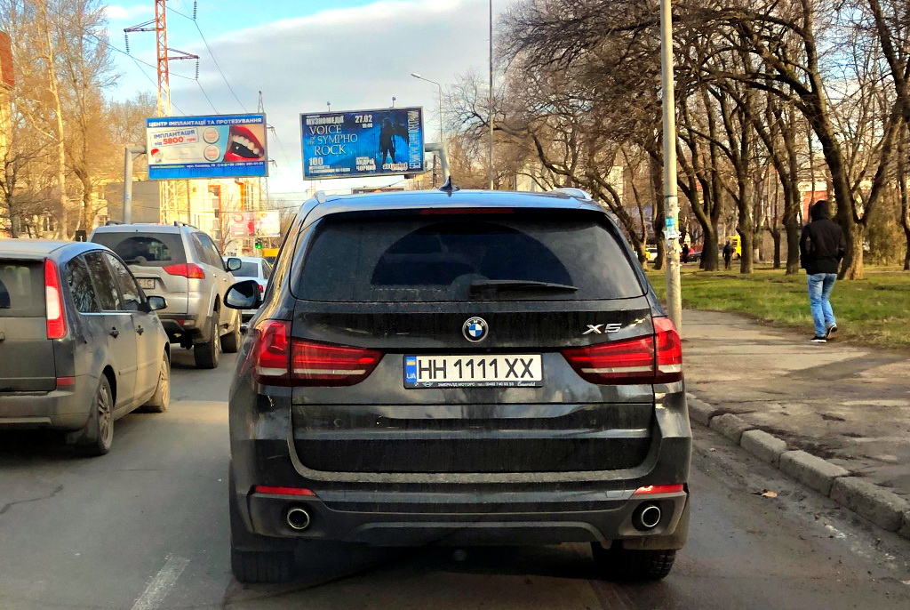 HH 1111 XX, BMW X5 3rd gen (F15), 2013–2018