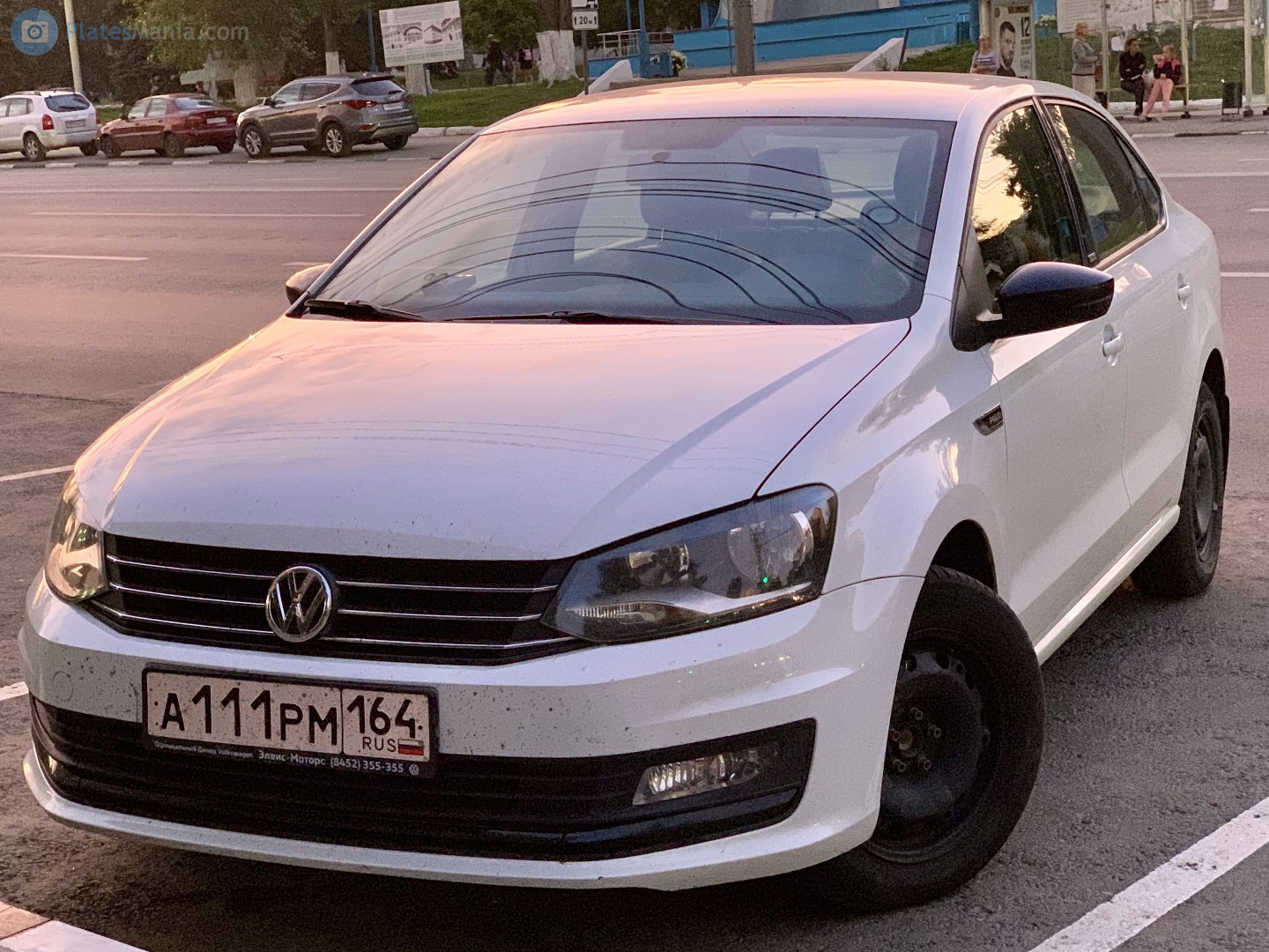 а 111 рм 164, Volkswagen Polo 5th gen Sedan (A05), 2010­–2015