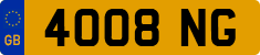 License plate of the United Kingdom, 1932 year system