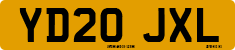 License plate of the United Kingdom, 2001 year system
