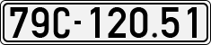 License plate of Vietnam, Cars