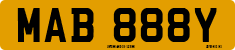 License plate of the United Kingdom, 1963 year system