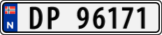 License plate of Norway, Cars