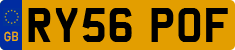 License plate of the United Kingdom, 2001 year system