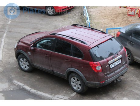 е785оу60, Chevrolet Captiva