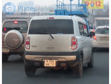 у376нк125, Mazda Flair Crossover