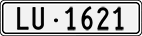 License plate of Switzerland, Cars