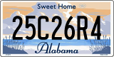 Alabama, 0A12B34 / 00A12B3