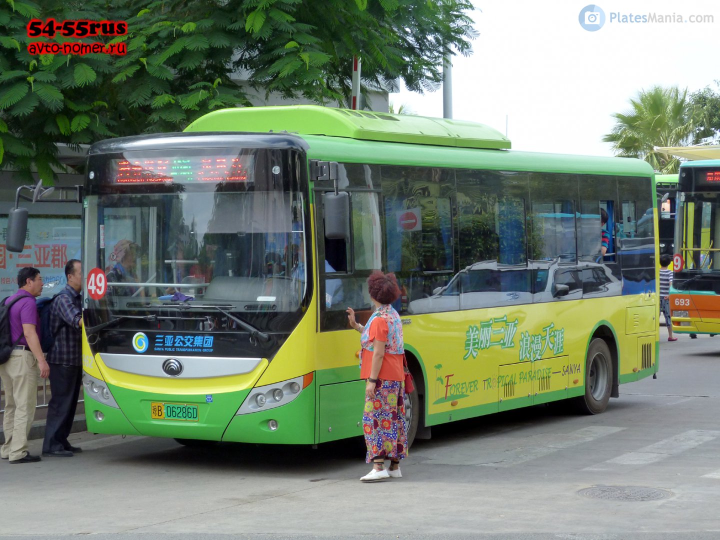 琼B·06286D, Yutong E8 