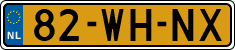 License plate of the Netherlands, Trailers