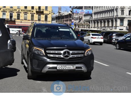 о020оо78, Mercedes-Benz GLS-Klasse