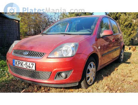 KPK-547, Ford Fiesta