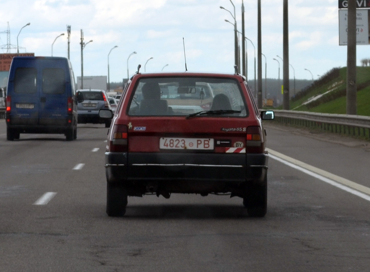 4823 PB, FIAT Regata 1st gen Weekend Wagon (138), 1984–1990
