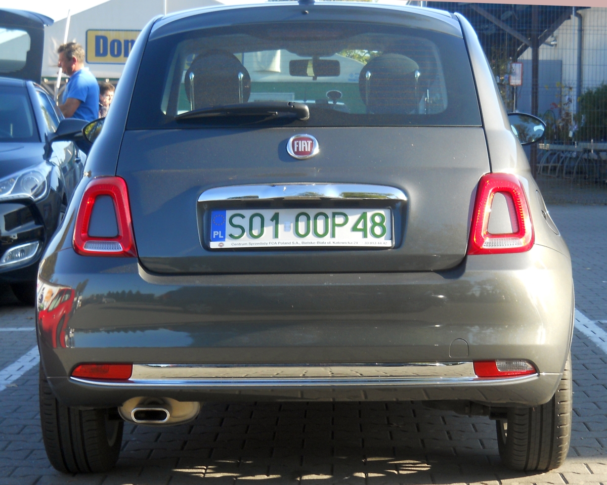 S01 00P48, FIAT 500 2nd gen Hatch (312), facelift, 2015–