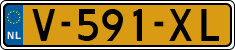 License plate of the Netherlands, Light Commercial Vehicles (1994 system)