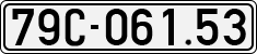 License plate of Vietnam, Cars
