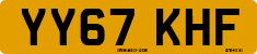License plate of the United Kingdom, 2001 year system