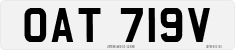 License plate of the United Kingdom, 1963 year system