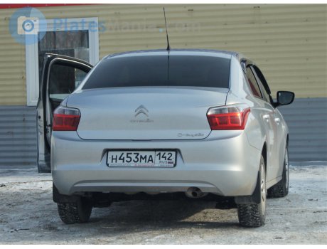 н453ма142, Citroёn C-Elysée