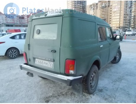 с666рм72, Lada (VAZ) Лаура-19321