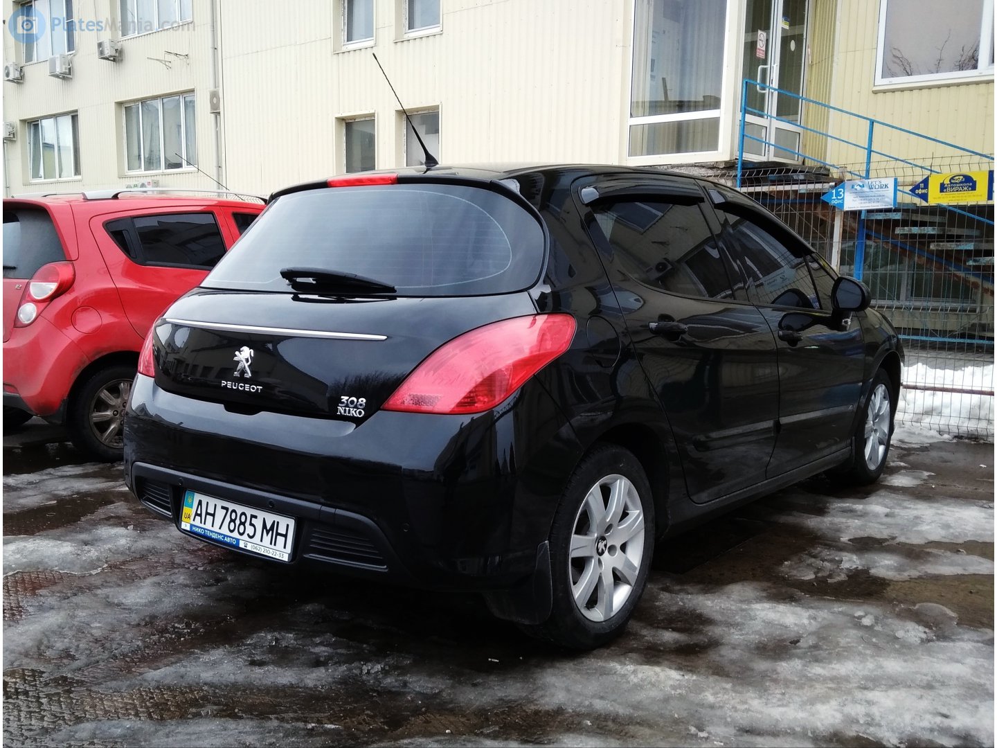 AH 7885 MH, Peugeot 308 1st gen 5-door Hatch (T7), 2007–2011