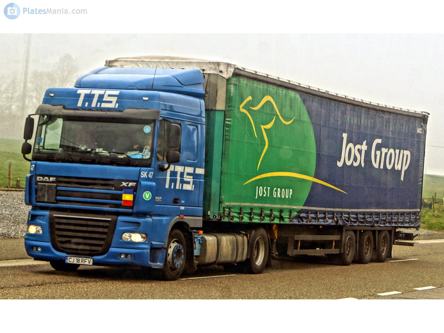 CJ 18 RFV, DAF XF 3rd gen (XF105), 2006–2020