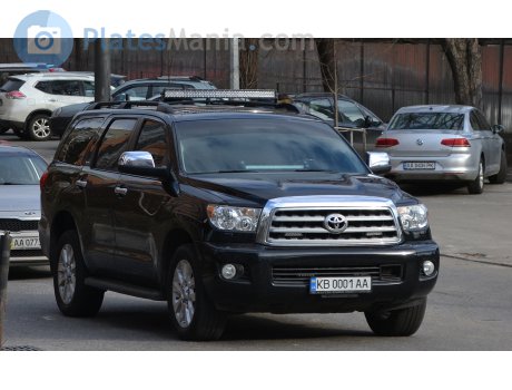 KB 0001 AA, Toyota Sequoia