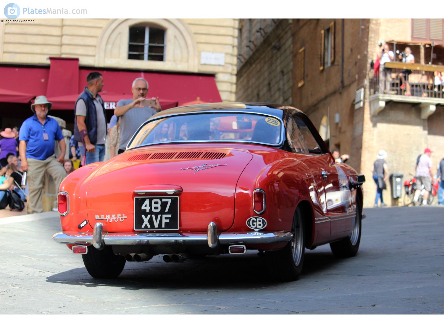 487XVF, Volkswagen Karmann-Ghia Coupé (Typ 14), 1955–1974