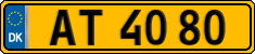 License plate of Denmark, Commercial vehicles