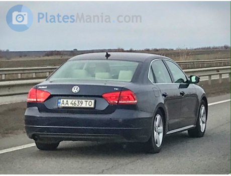 AA 4639 TO, Volkswagen Passat