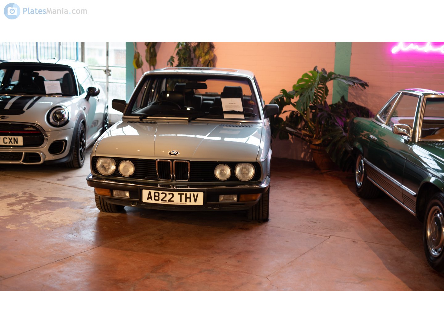 A822THV, BMW 5 Series 2nd gen (E28), 1981–1988